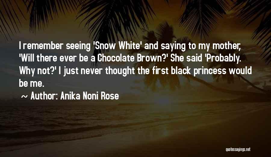 Black And White Rose Quotes By Anika Noni Rose