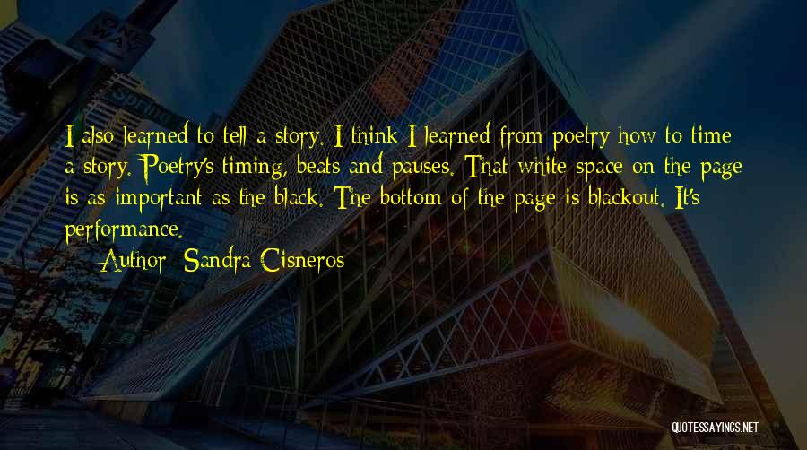 Black And White Thinking Quotes By Sandra Cisneros