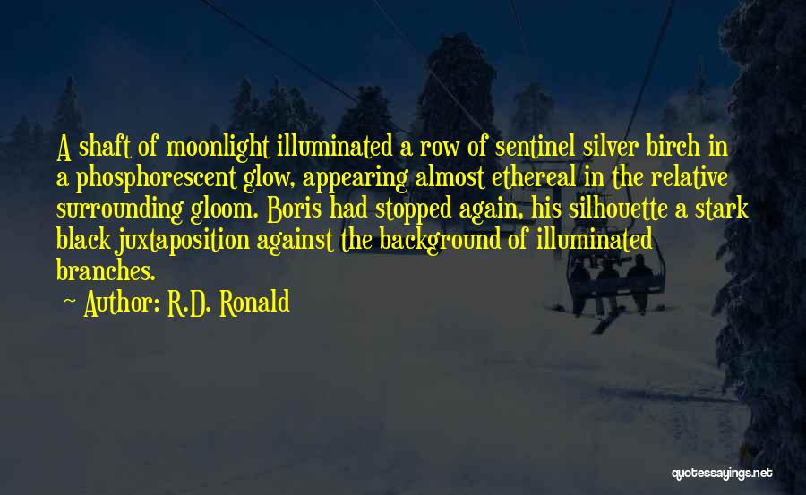 Black Background Quotes By R.D. Ronald