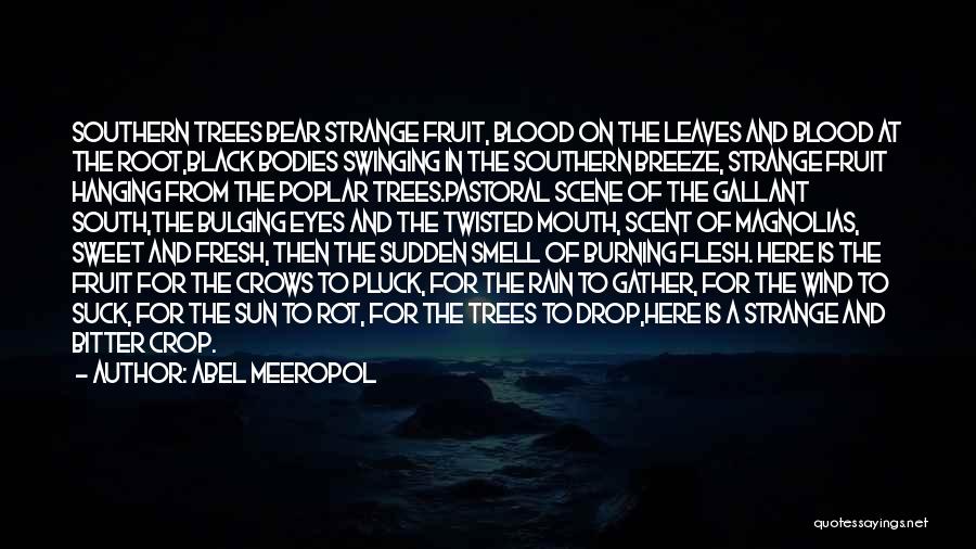 Black Bear Quotes By Abel Meeropol