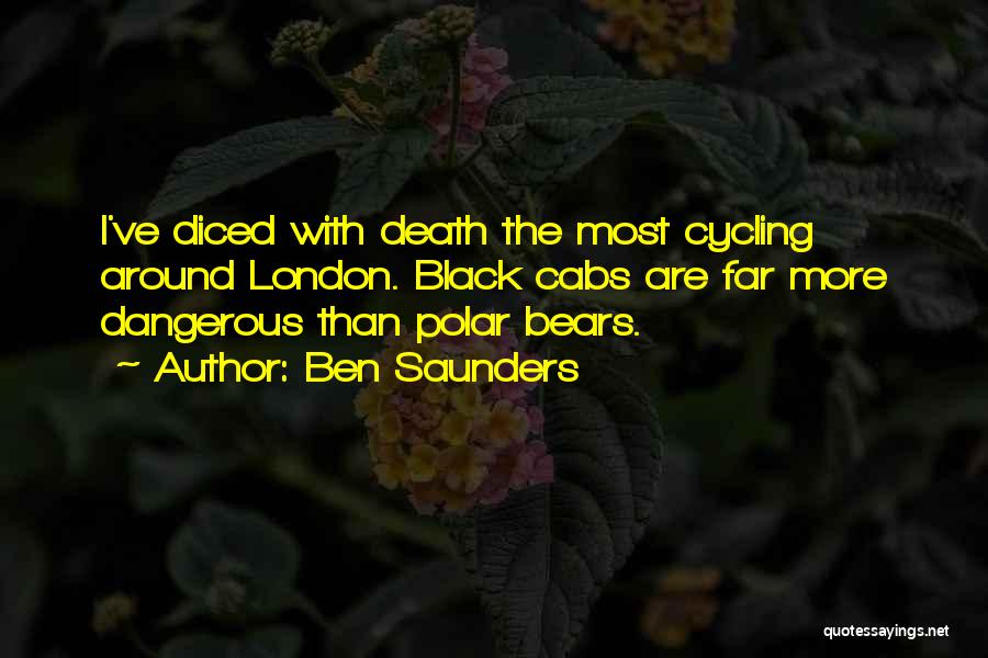 Black Bears Quotes By Ben Saunders