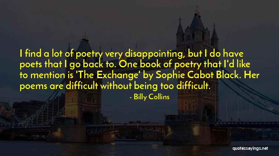 Black Book Quotes By Billy Collins