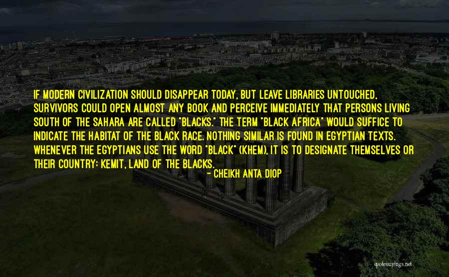 Black Book Quotes By Cheikh Anta Diop