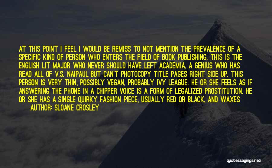 Black Book Quotes By Sloane Crosley