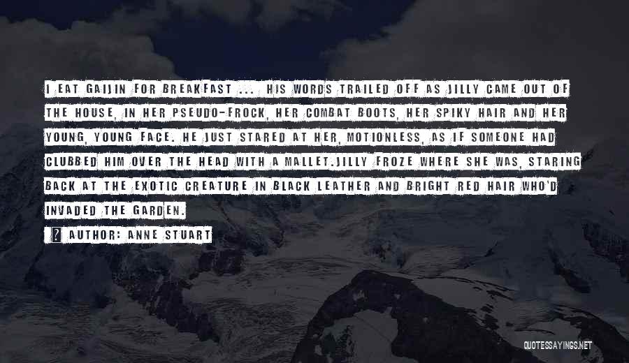 Black Boots Quotes By Anne Stuart
