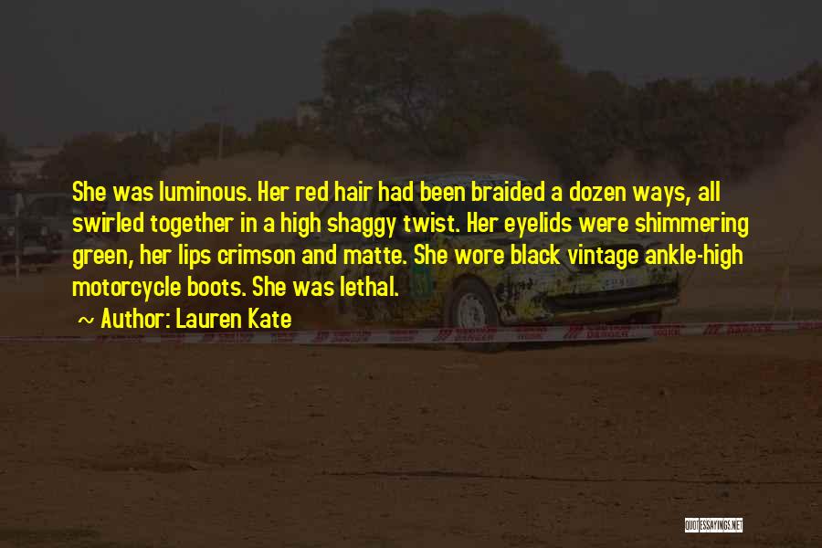 Black Boots Quotes By Lauren Kate