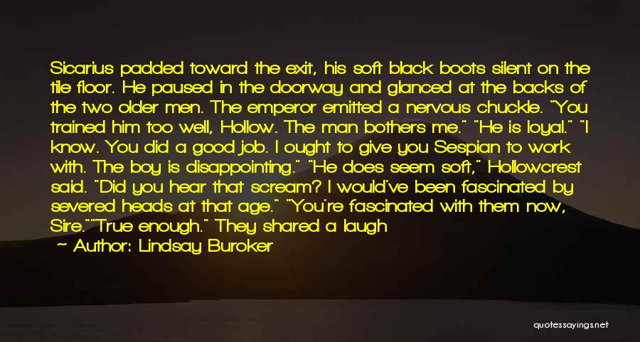 Black Boots Quotes By Lindsay Buroker