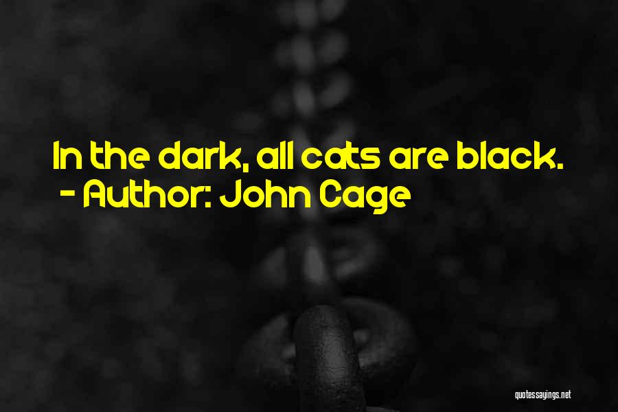 Black Cats Quotes By John Cage