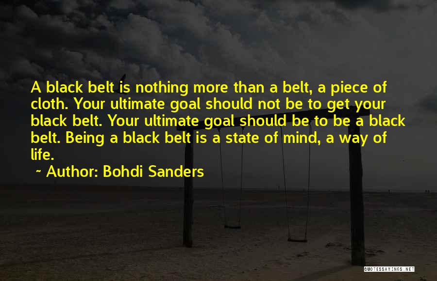 Black Cloth Quotes By Bohdi Sanders