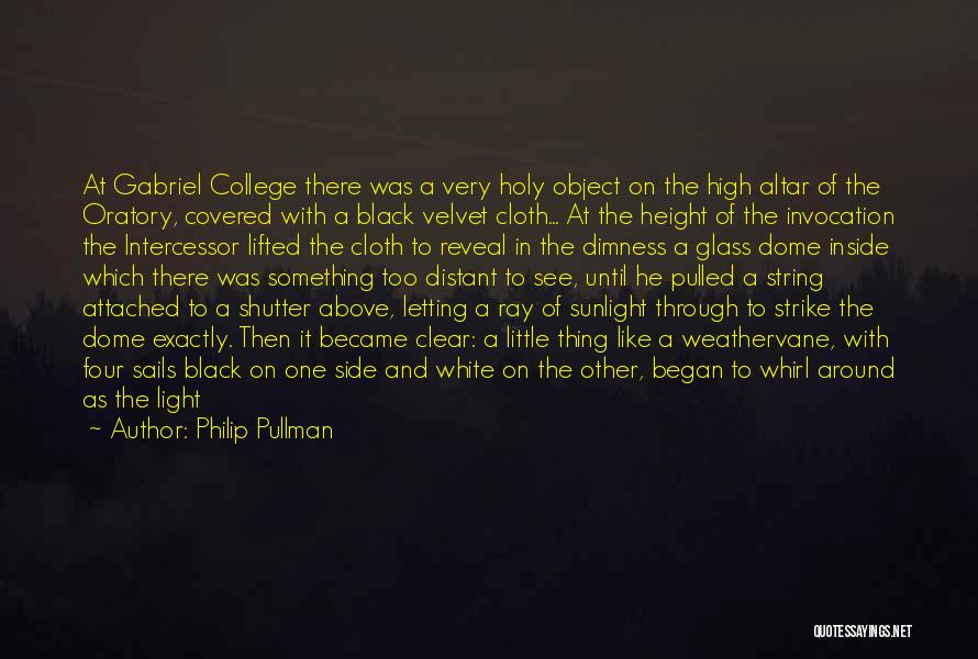 Black Cloth Quotes By Philip Pullman