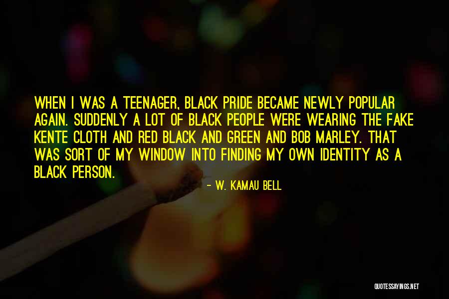 Black Cloth Quotes By W. Kamau Bell