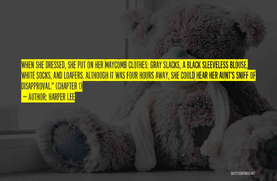 Black Clothes Quotes By Harper Lee