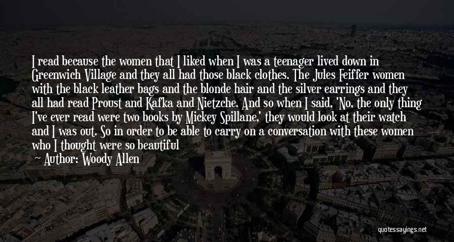 Black Clothes Quotes By Woody Allen