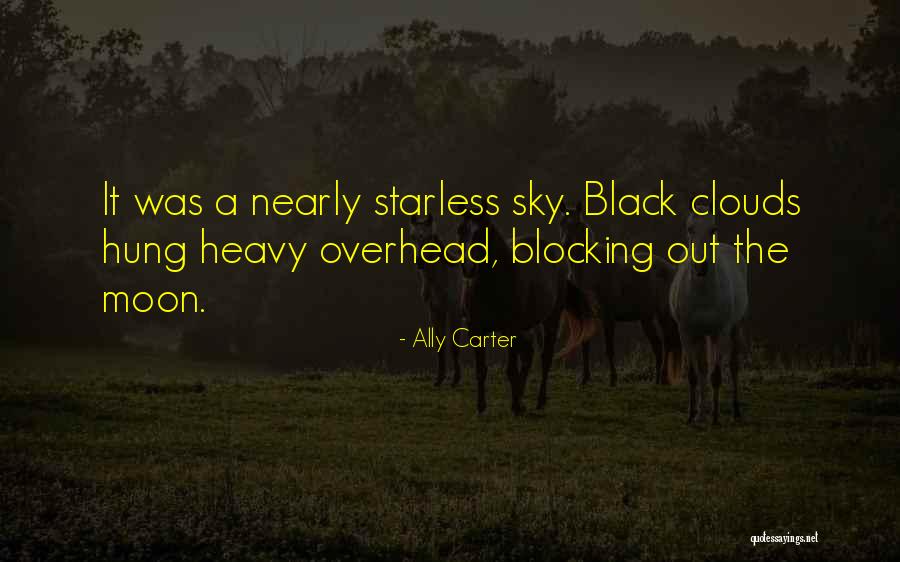 Black Clouds Quotes By Ally Carter