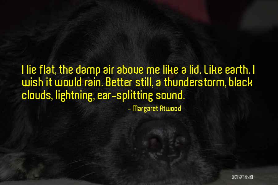 Black Clouds Quotes By Margaret Atwood