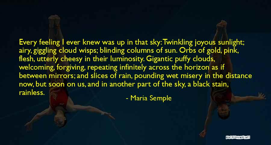 Black Clouds Quotes By Maria Semple Black Clouds Quotes By Maria Semple