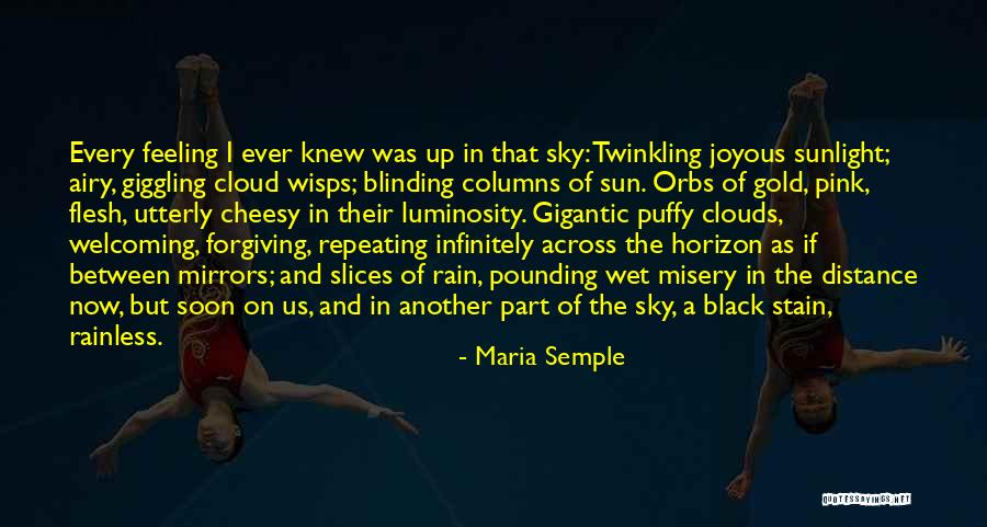 Black Clouds Quotes By Maria Semple