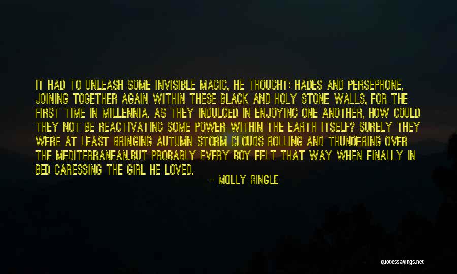 Black Clouds Quotes By Molly Ringle