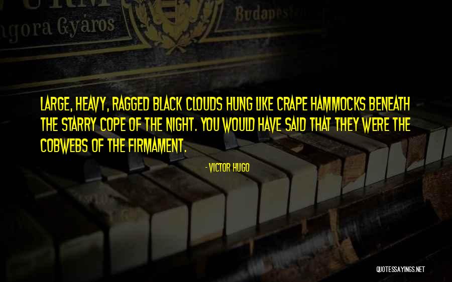 Black Clouds Quotes By Victor Hugo