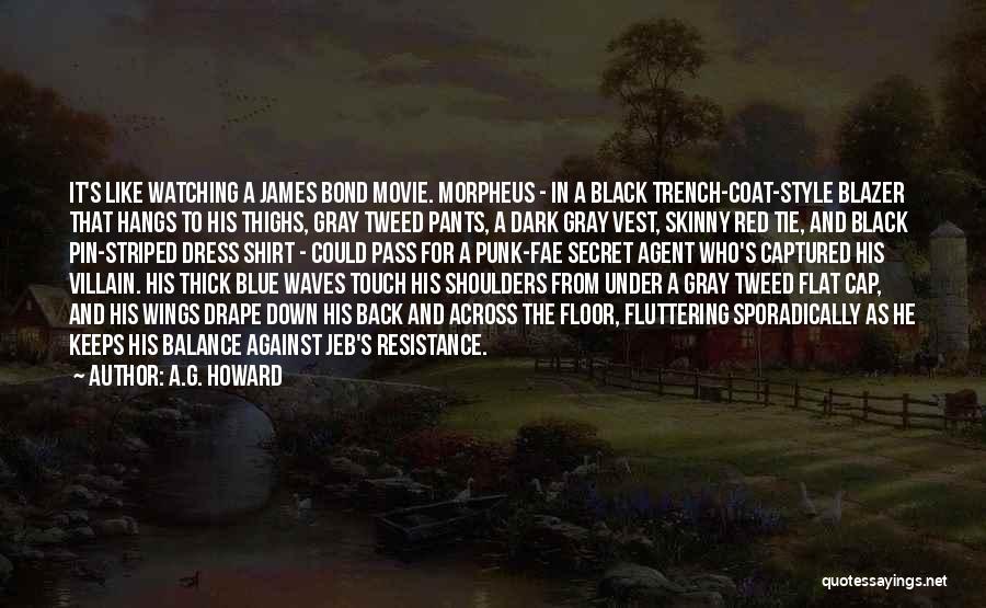 Black Coat Quotes By A.G. Howard