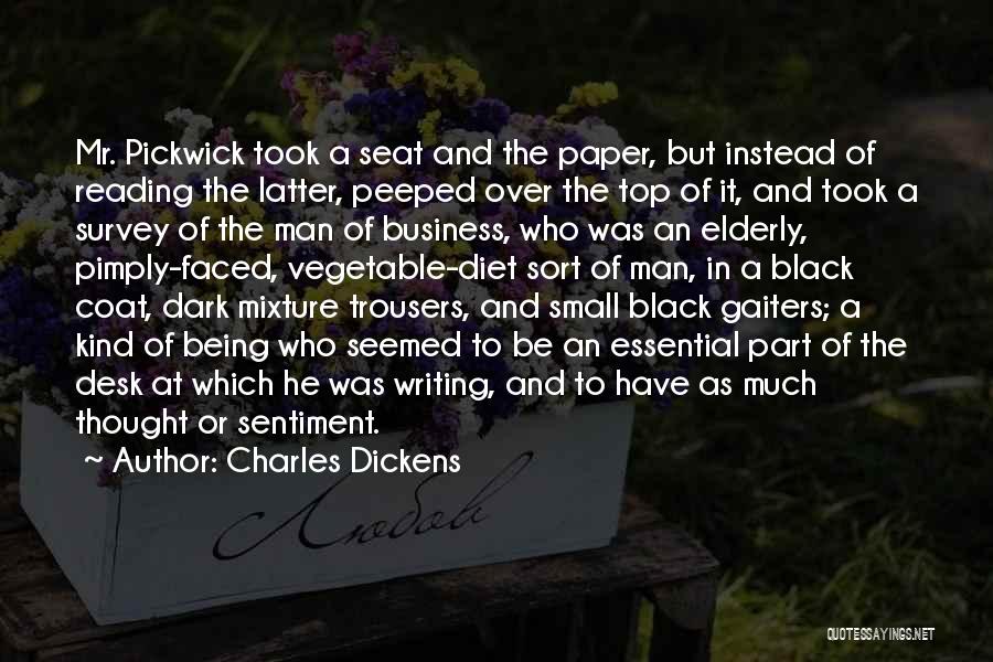 Black Coat Quotes By Charles Dickens