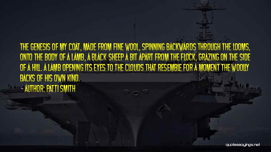 Black Coat Quotes By Patti Smith