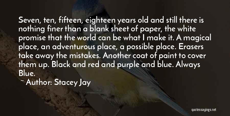 Black Coat Quotes By Stacey Jay