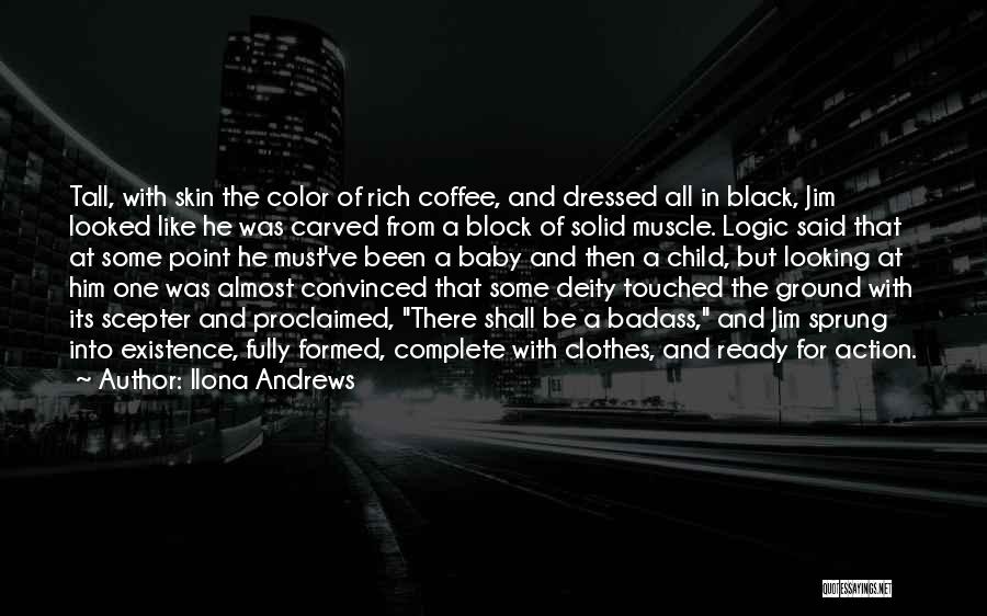 Black Color Clothes Quotes By Ilona Andrews