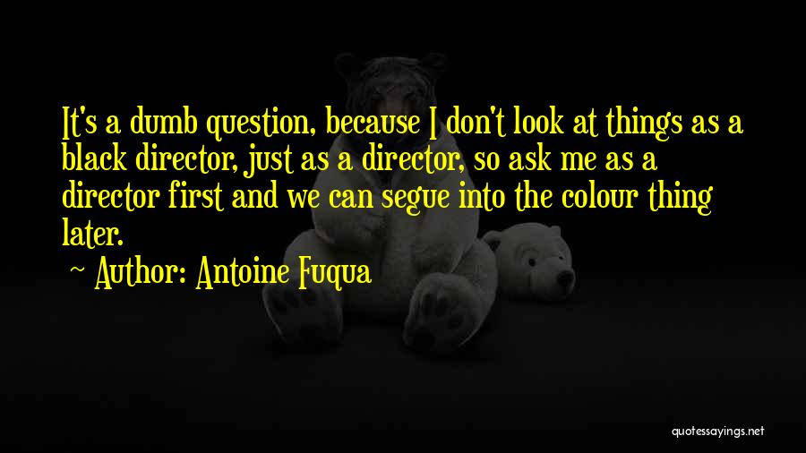 Black Colour Quotes By Antoine Fuqua