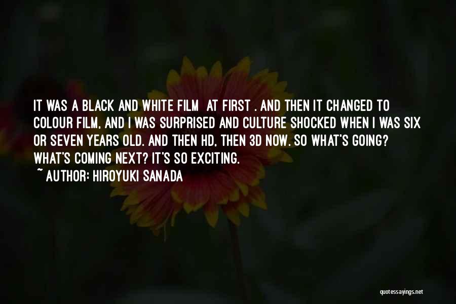 Black Colour Quotes By Hiroyuki Sanada