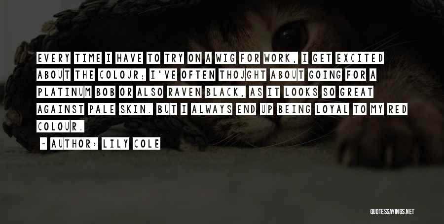 Black Colour Quotes By Lily Cole