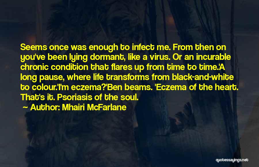 Black Colour Quotes By Mhairi McFarlane