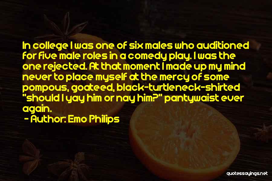 Black Comedy Quotes By Emo Philips