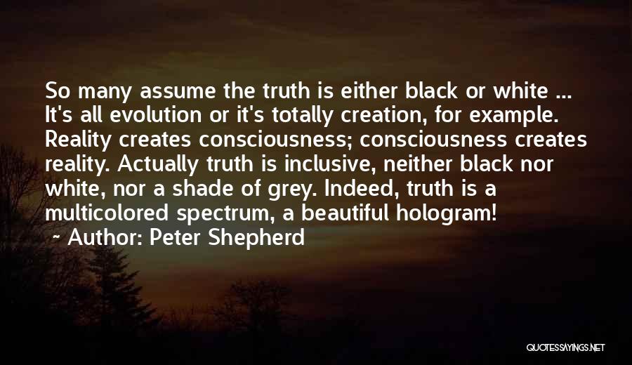 Black Consciousness Quotes By Peter Shepherd