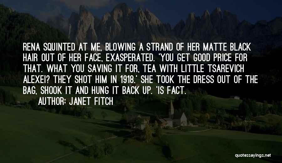 Black Dress Quotes By Janet Fitch