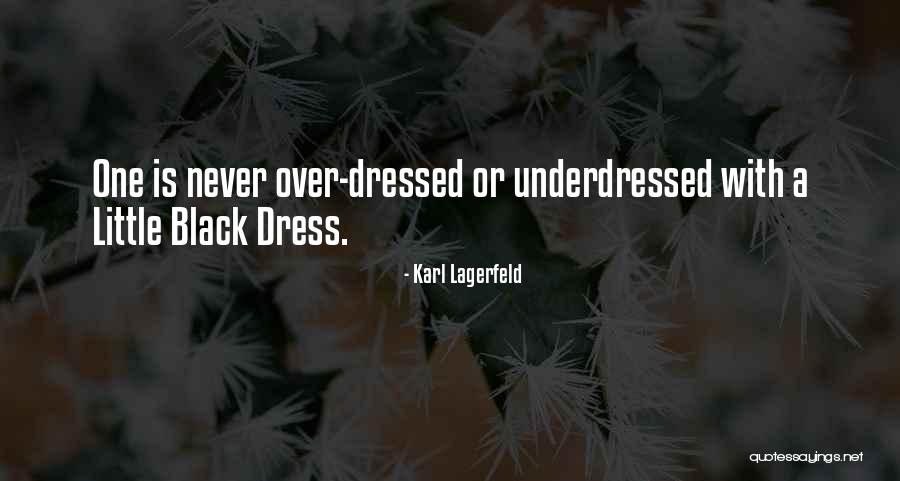 Black Dressing Quotes By Karl Lagerfeld