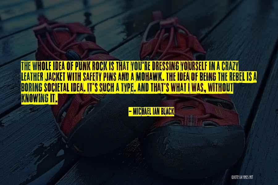 Black Dressing Quotes By Michael Ian Black