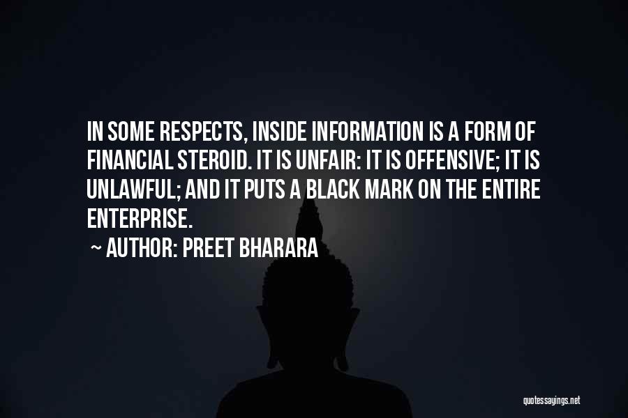 Black Enterprise Quotes By Preet Bharara