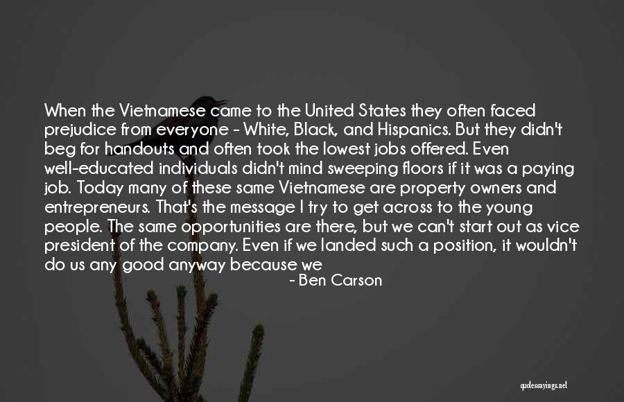 Black Entrepreneurs Quotes By Ben Carson Black Entrepreneurs Quotes By Ben Carson