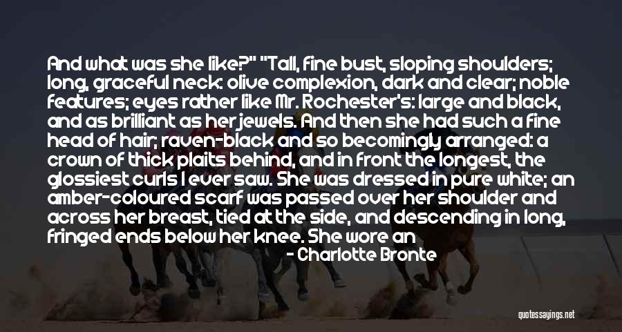 Black Eyes Quotes By Charlotte Bronte