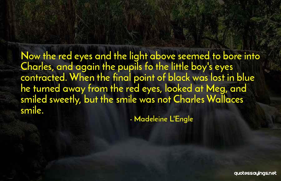 Black Eyes Quotes By Madeleine L'Engle