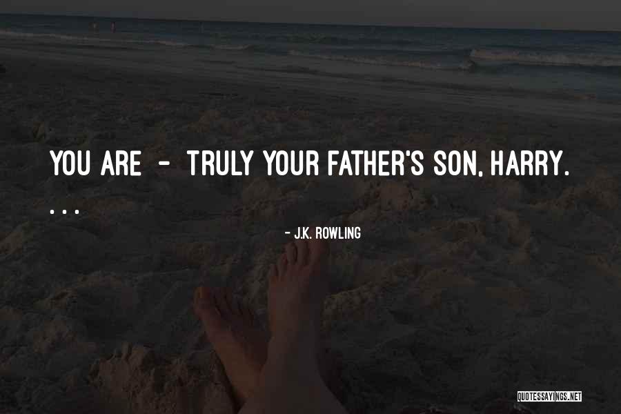 Black Father Son Quotes By J.K. Rowling