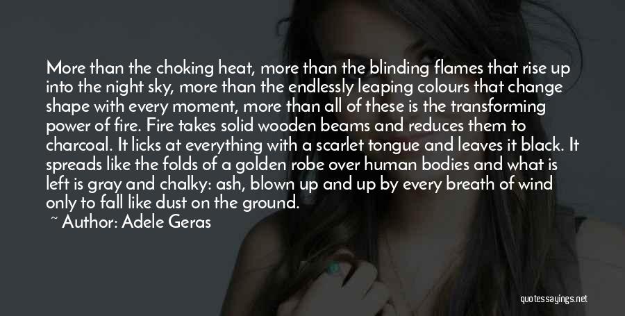 Black Flames Quotes By Adele Geras