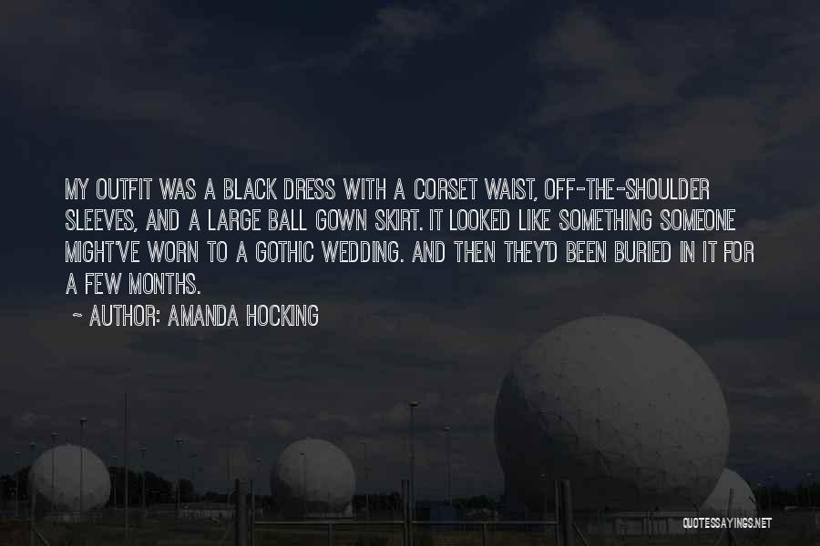 Black Gothic Quotes By Amanda Hocking