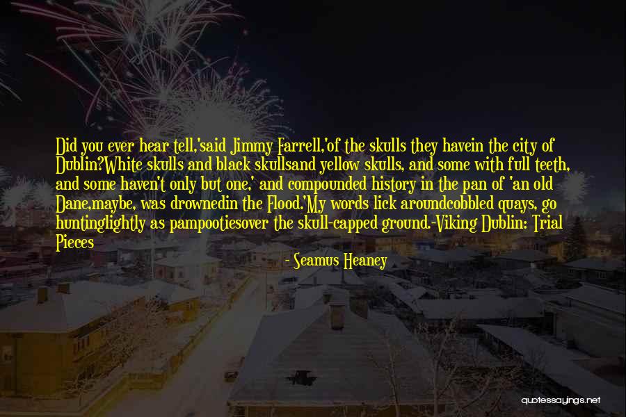 Black Haven Quotes By Seamus Heaney Black Haven Quotes By Seamus Heaney