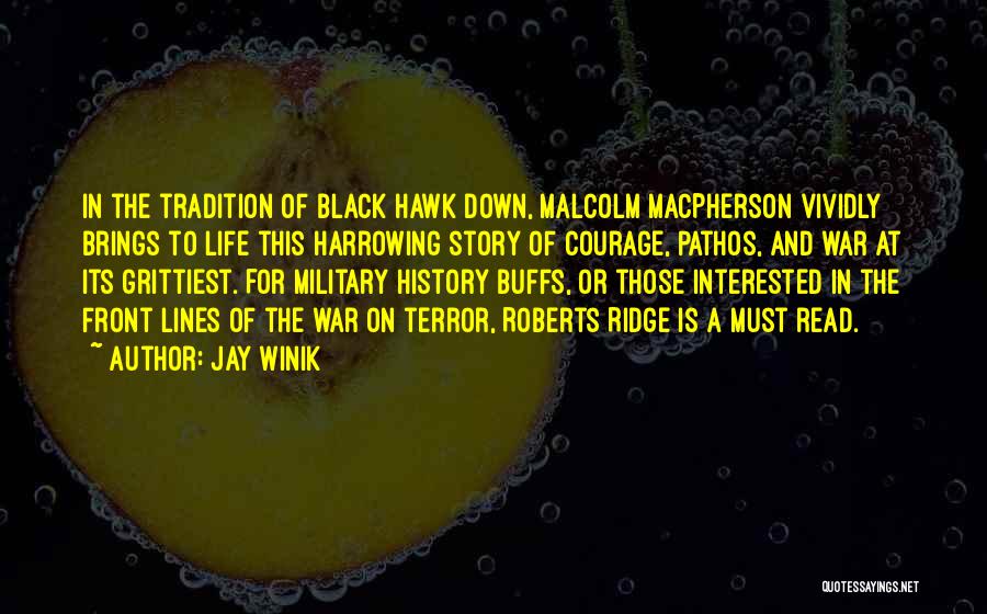 Black Hawk Down Quotes By Jay Winik