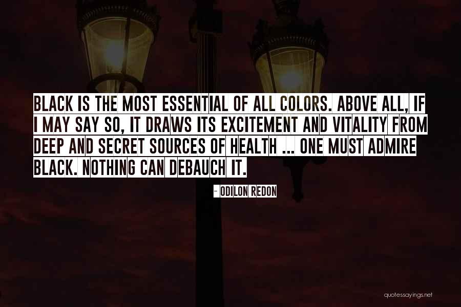 Black Health Quotes By Odilon Redon Black Health Quotes By Odilon Redon