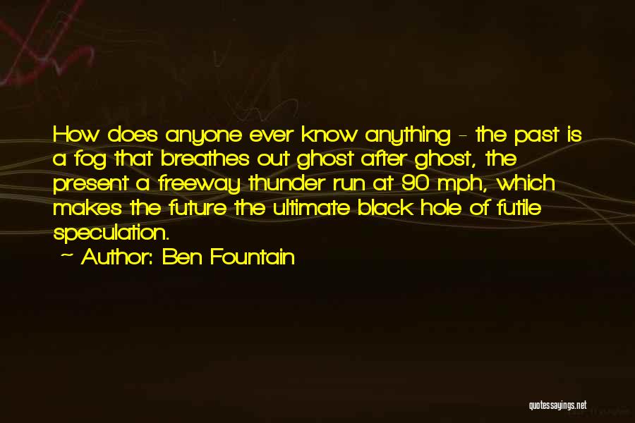 Black Hole Quotes By Ben Fountain
