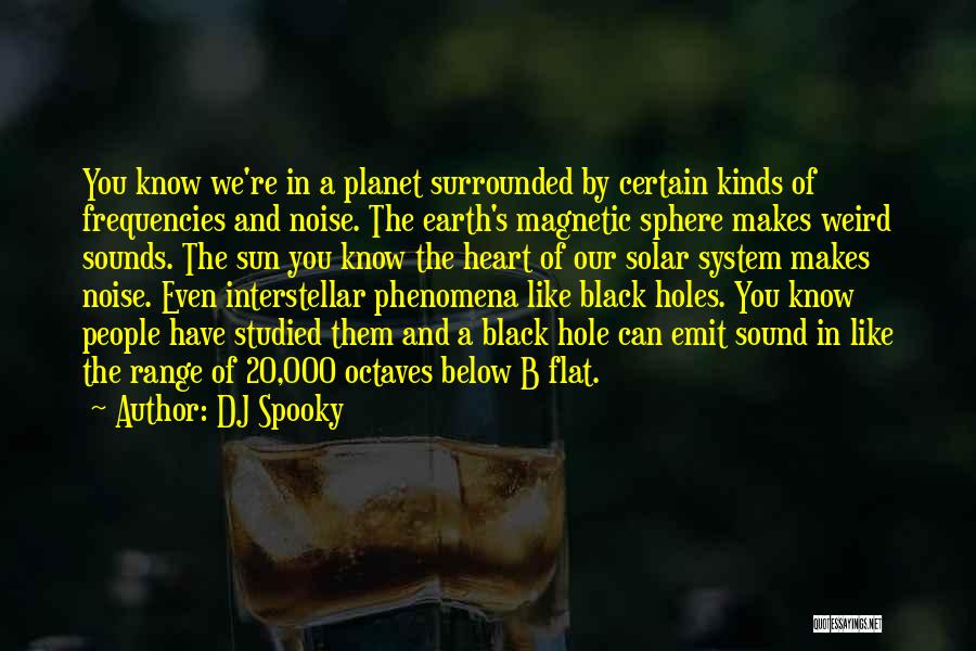 Black Hole Quotes By DJ Spooky