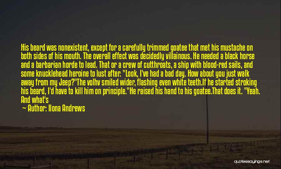 Black Horse Quotes By Ilona Andrews